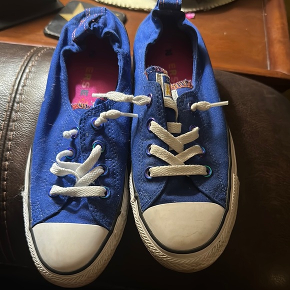 Converse Blue and White Sneakers - Picture 1 of 1